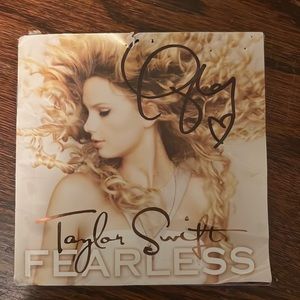 autographed fearless cd book